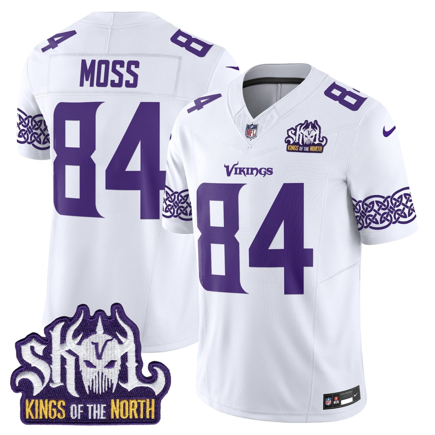 MIN King Of The North Patch Vapor Limited Jersey V2 - All Stitched-DTD