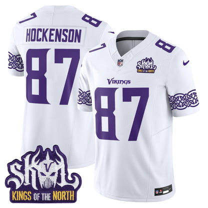 MIN King Of The North Patch Vapor Limited Jersey V2 - All Stitched-DTD