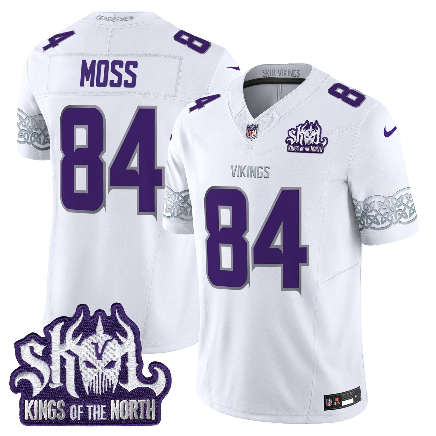 MIN King Of The North Patch Vapor Limited Jersey V2 - All Stitched-DTD