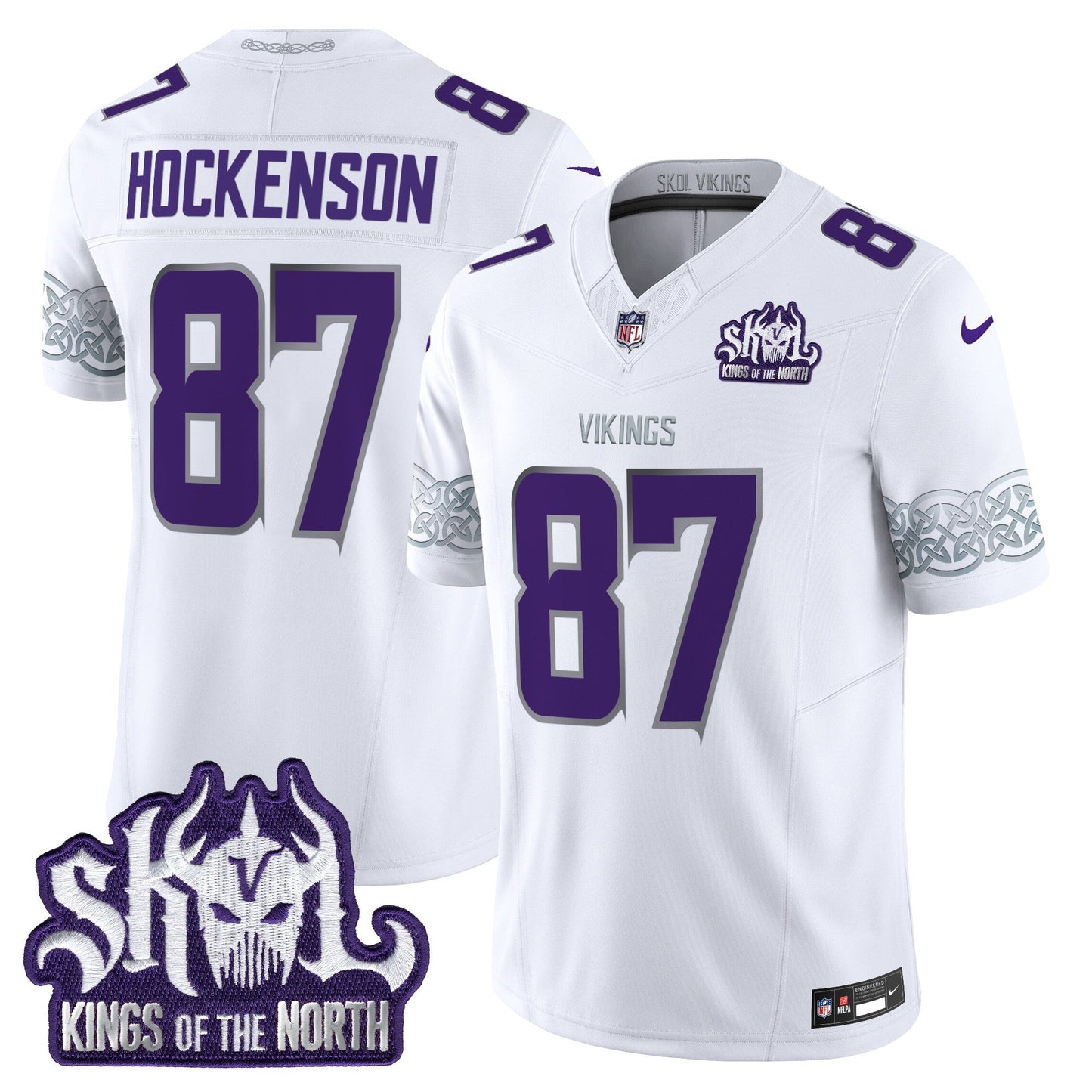 MIN King Of The North Patch Vapor Limited Jersey V2 - All Stitched-DTD