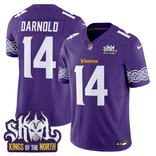 MIN King Of The North Patch Vapor Limited Jersey V2 - All Stitched-DTD