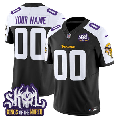 MIN King Of The North Patch Vapor Limited Custom Jersey V2 - All Stitched-DTD