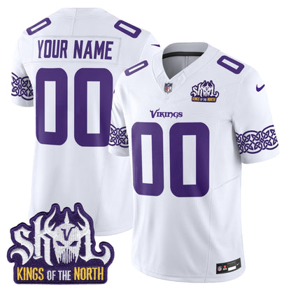 MIN King Of The North Patch Vapor Limited Custom Jersey V2 - All Stitched-DTD