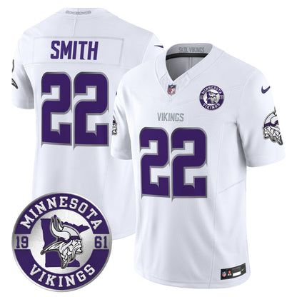 MIN King Of The North Patch Vapor Limited Jersey - Est. 1961 Patch - All Stitched-DTD
