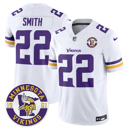 MIN King Of The North Patch Vapor Limited Jersey - Est. 1961 Patch - All Stitched-DTD