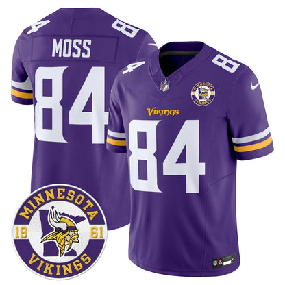 MIN King Of The North Patch Vapor Limited Jersey - Est. 1961 Patch - All Stitched-DTD