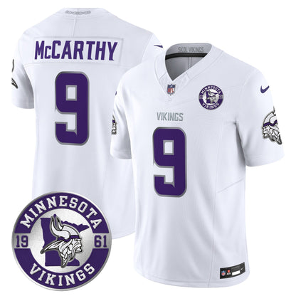 MIN King Of The North Patch Vapor Limited Jersey - Est. 1961 Patch - All Stitched-DTD
