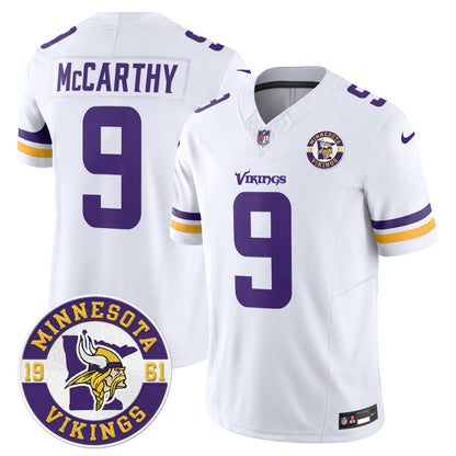 MIN King Of The North Patch Vapor Limited Jersey - Est. 1961 Patch - All Stitched-DTD