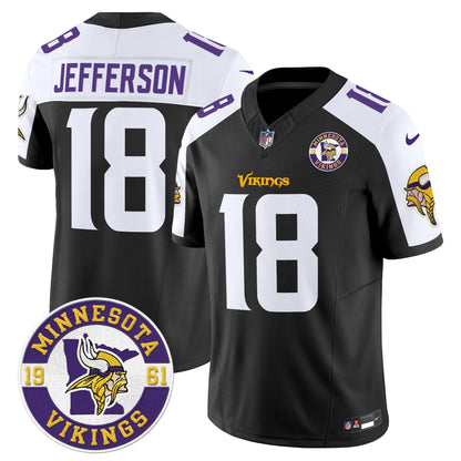 MIN King Of The North Patch Vapor Limited Jersey - Est. 1961 Patch - All Stitched-DTD