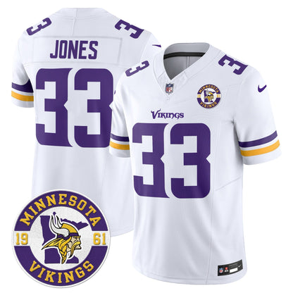 MIN King Of The North Patch Vapor Limited Jersey - Est. 1961 Patch - All Stitched-DTD