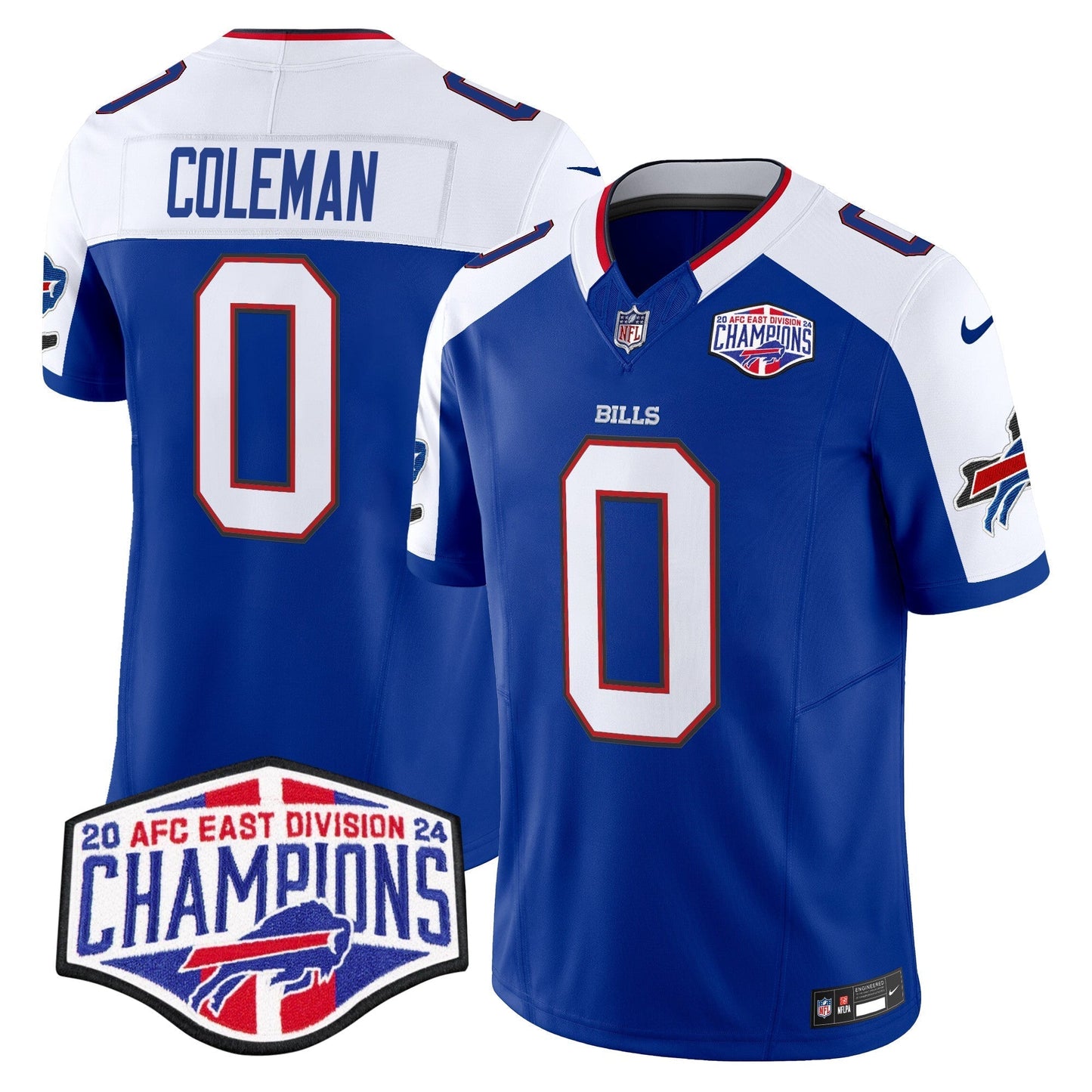 Bills 2024 AFC East Division Champions Vapor Limited Jersey - All Stitched-DTD