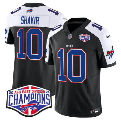 Bills 2024 AFC East Division Champions Vapor Limited Jersey - All Stitched-DTD