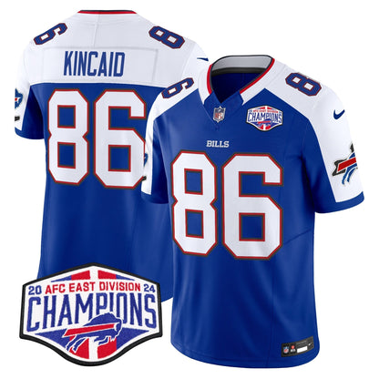 Bills 2024 AFC East Division Champions Vapor Limited Jersey - All Stitched-DTD