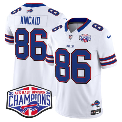 Bills 2024 AFC East Division Champions Vapor Limited Jersey - All Stitched-DTD
