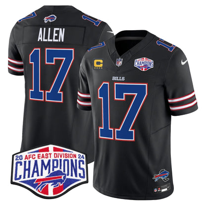 Bills 2024 AFC East Division Champions Vapor Limited Jersey - All Stitched-DTD