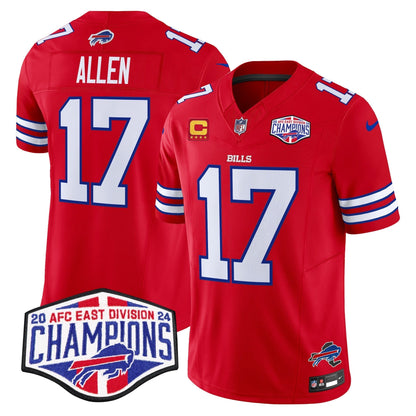 Bills 2024 AFC East Division Champions Vapor Limited Jersey - All Stitched-DTD
