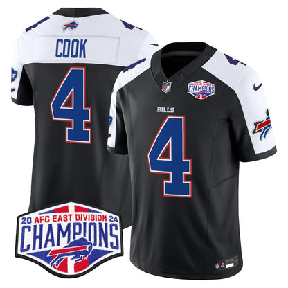Bills 2024 AFC East Division Champions Vapor Limited Jersey - All Stitched-DTD