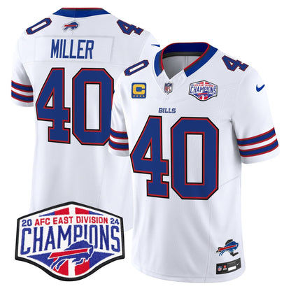 Bills 2024 AFC East Division Champions Vapor Limited Jersey - All Stitched-DTD