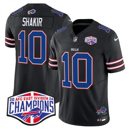 Bills 2024 AFC East Division Champions Vapor Limited Jersey - All Stitched-DTD