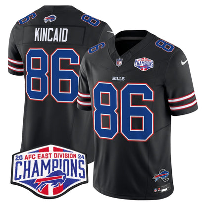 Bills 2024 AFC East Division Champions Vapor Limited Jersey - All Stitched-DTD