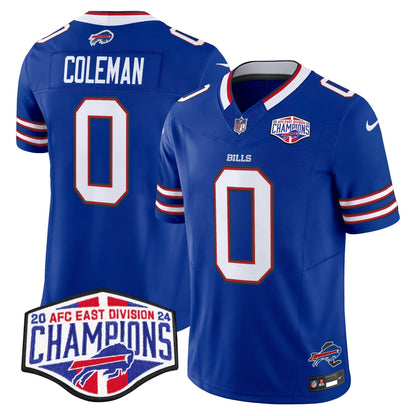 Bills 2024 AFC East Division Champions Vapor Limited Jersey - All Stitched-DTD