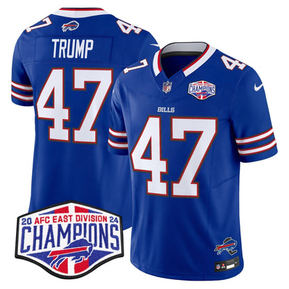 Bills 2024 AFC East Division Champions Vapor Limited Jersey - All Stitched-DTD