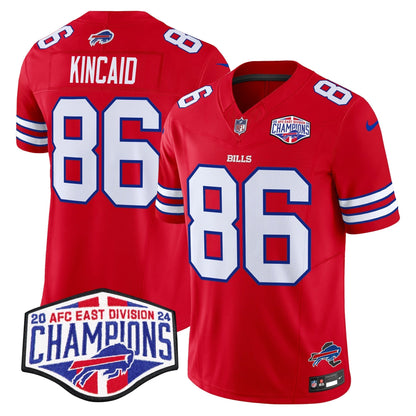 Bills 2024 AFC East Division Champions Vapor Limited Jersey - All Stitched-DTD