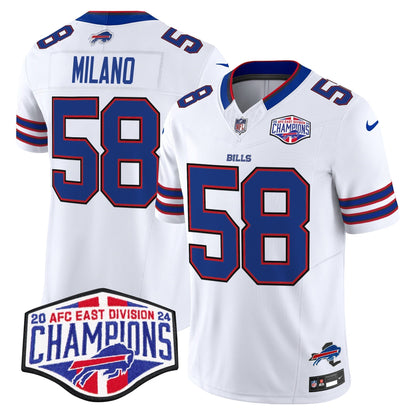 Bills 2024 AFC East Division Champions Vapor Limited Jersey - All Stitched-DTD