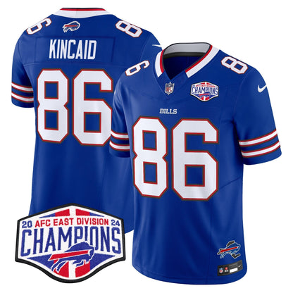 Bills 2024 AFC East Division Champions Vapor Limited Jersey - All Stitched-DTD