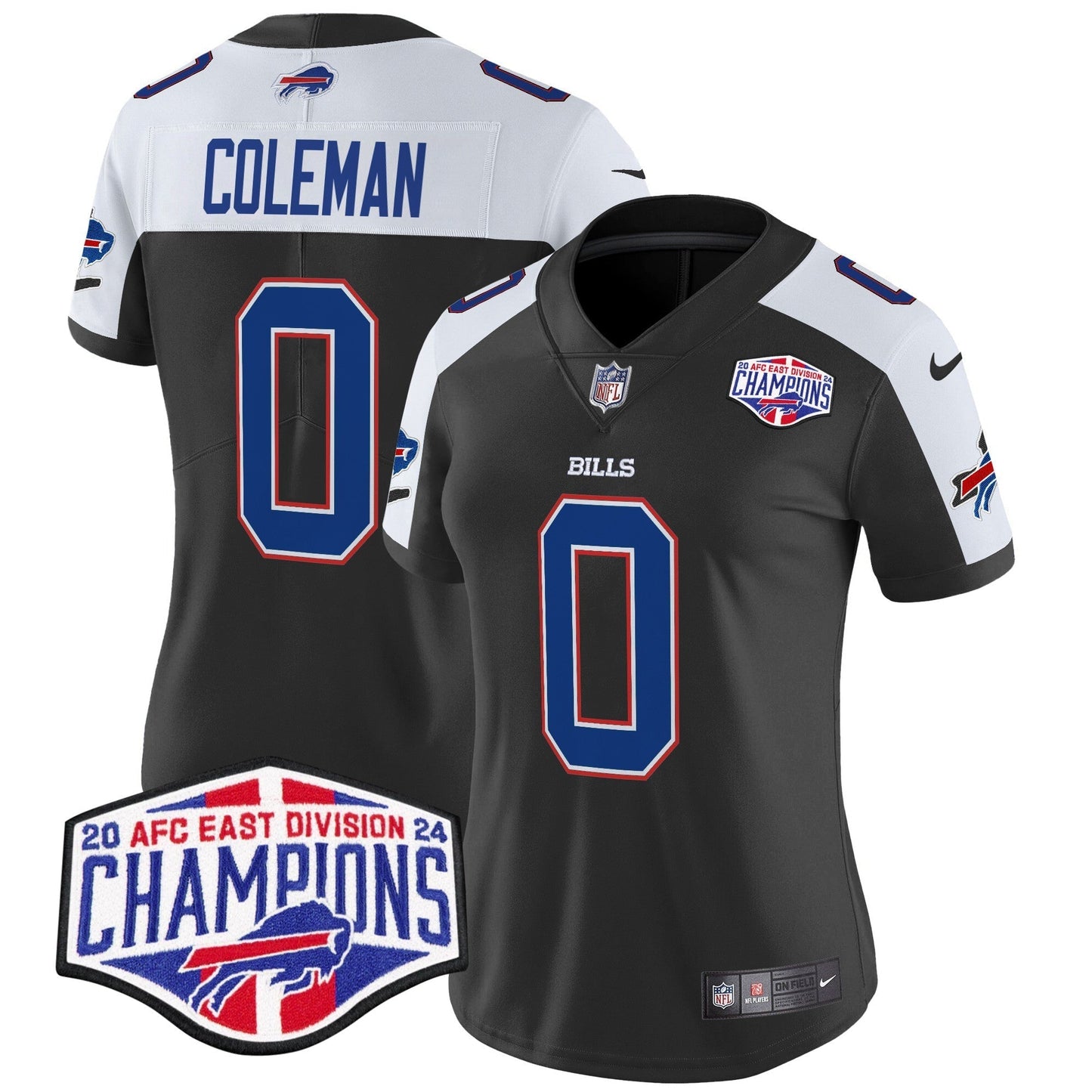 Women's Bills 2024 AFC East Division Champions Vapor Limited Jersey - All Stitched-DTD