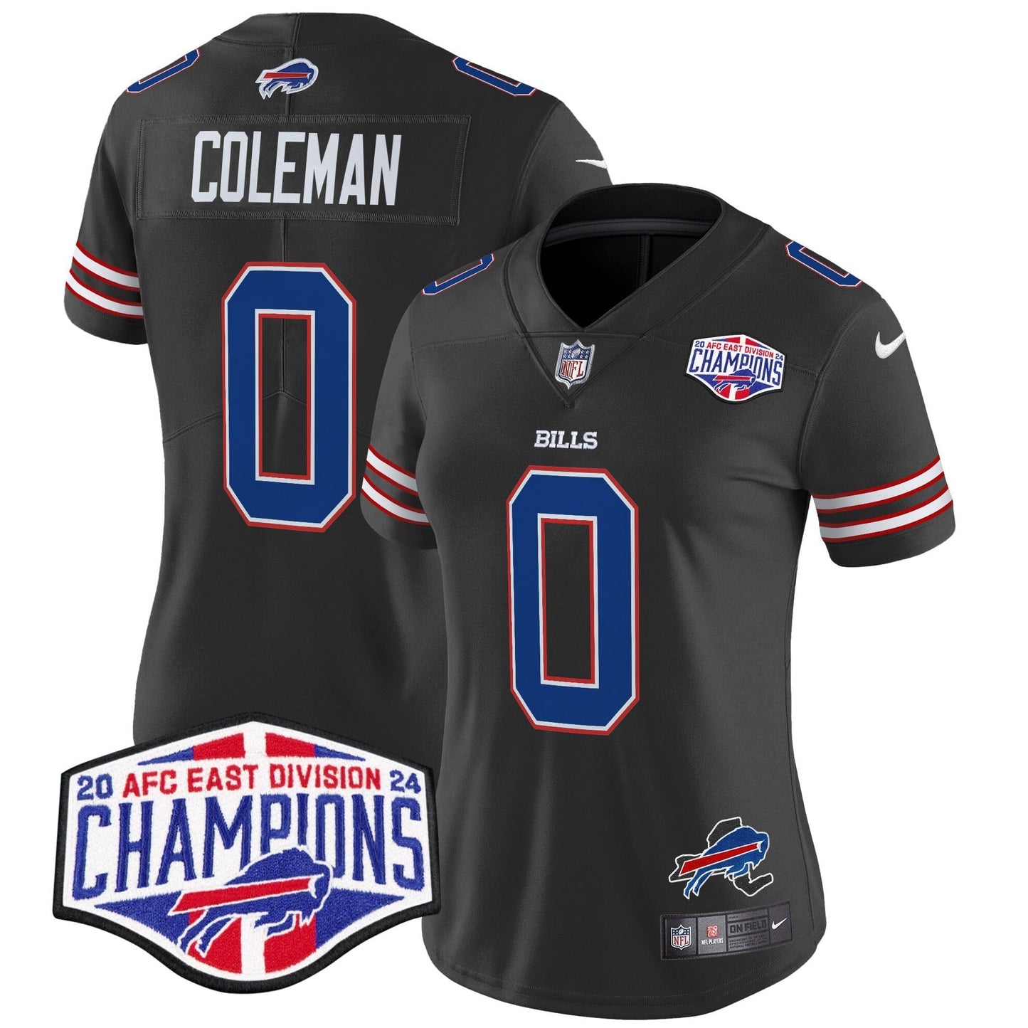 Women's Bills 2024 AFC East Division Champions Vapor Limited Jersey - All Stitched-DTD
