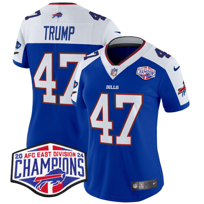 Women's Bills 2024 AFC East Division Champions Vapor Limited Jersey - All Stitched-DTD