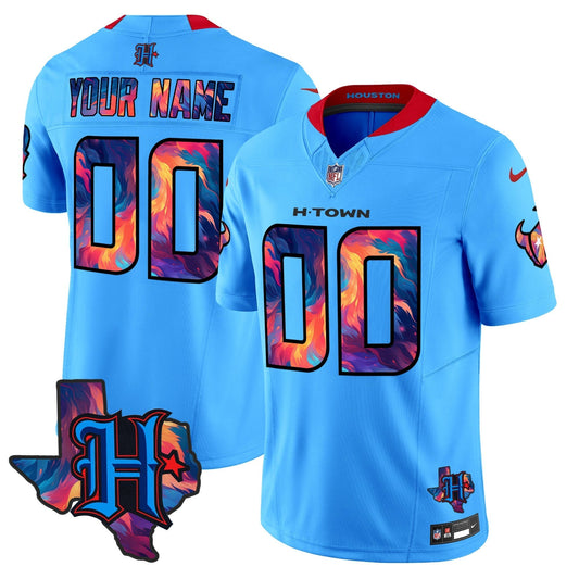 HOU 2024 Special Vapor Limited Custom Jersey - All Stitched-DTD