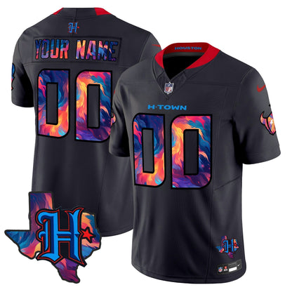 HOU 2024 Special Vapor Limited Custom Jersey - All Stitched-DTD