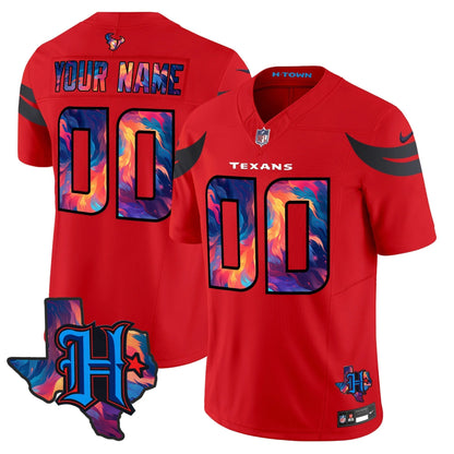 HOU 2024 Special Vapor Limited Custom Jersey - All Stitched-DTD