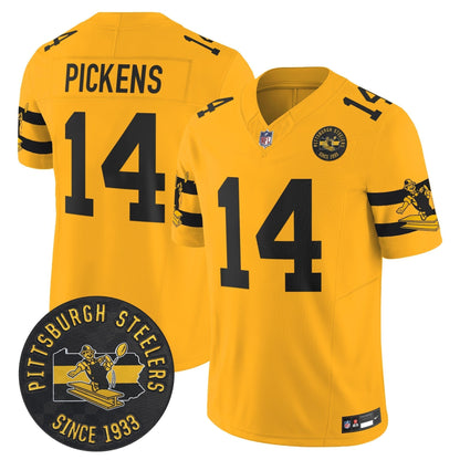 PIT Throwback 1933 Patch Vapor Limited Jersey - All Stitched-DTD