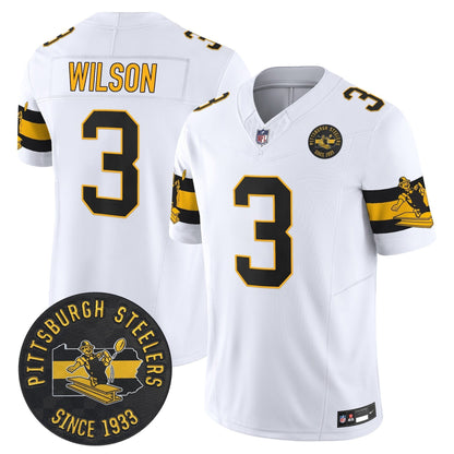 PIT Throwback 1933 Patch Vapor Limited Jersey - All Stitched-DTD
