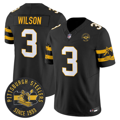PIT Throwback 1933 Patch Vapor Limited Jersey - All Stitched-DTD