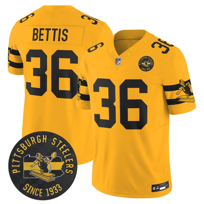 PIT Throwback 1933 Patch Vapor Limited Jersey - All Stitched-DTD
