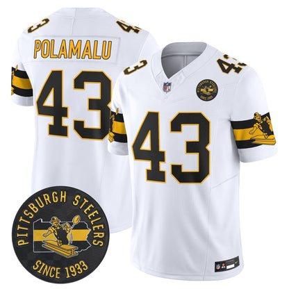PIT Throwback 1933 Patch Vapor Limited Jersey - All Stitched-DTD