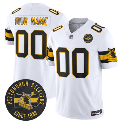 PIT Throwback 1933 Patch Vapor Limited Custom Jersey - All Stitched-DTD