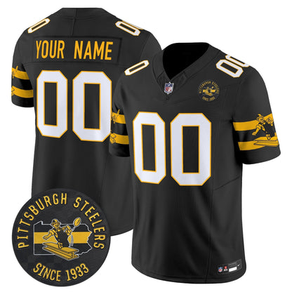 PIT Throwback 1933 Patch Vapor Limited Custom Jersey - All Stitched-DTD