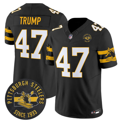 PIT Throwback 1933 Patch Vapor Limited Jersey - All Stitched-DTD