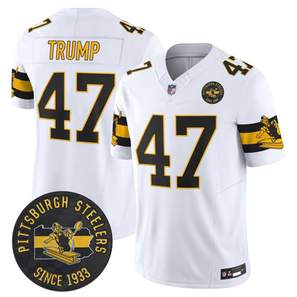PIT Throwback 1933 Patch Vapor Limited Jersey - All Stitched-DTD