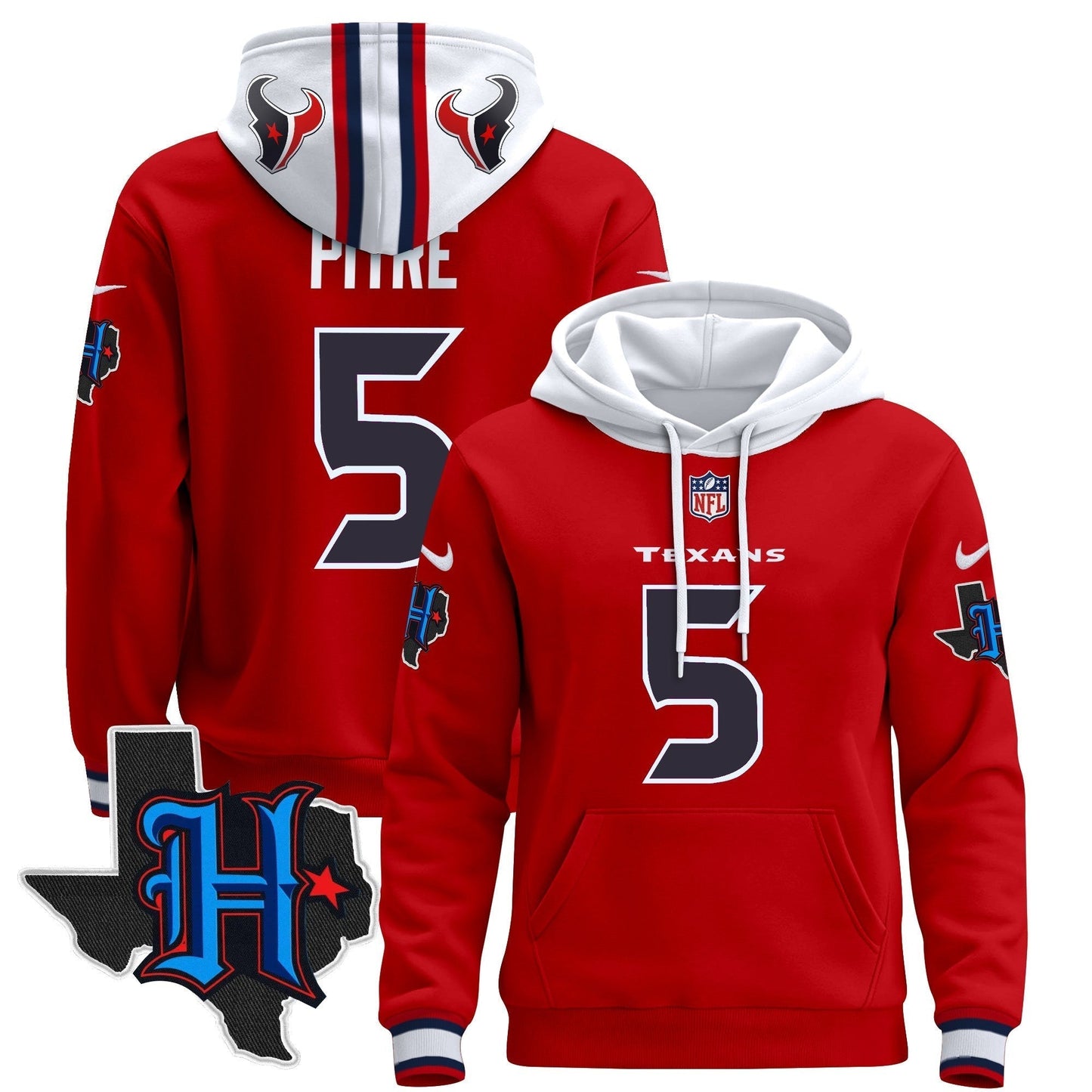 Houston Texans2024 Pullover Hoodie - All Stitched-DTD