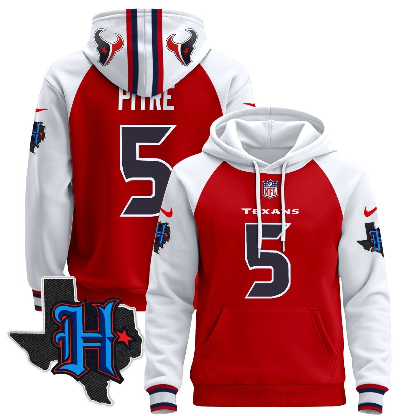 Houston Texans2024 Pullover Hoodie - All Stitched-DTD
