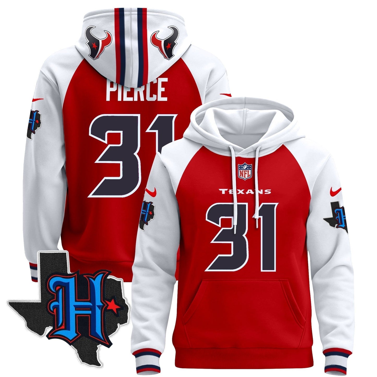 Houston Texans2024 Pullover Hoodie - All Stitched-DTD