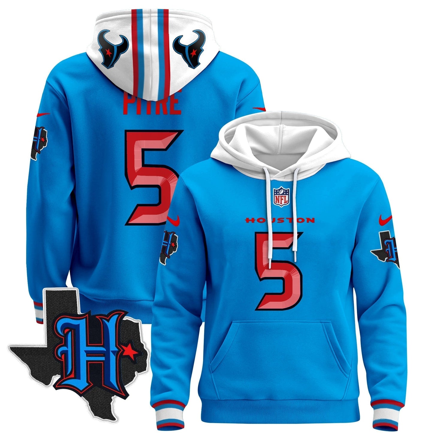 Houston Texans2024 Pullover Hoodie - All Stitched-DTD