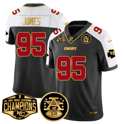 Chiefs 2024 AFC West Champs Jersey - All Stitched-DTD