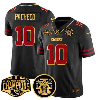 Chiefs 2024 AFC West Champs Jersey - All Stitched-DTD